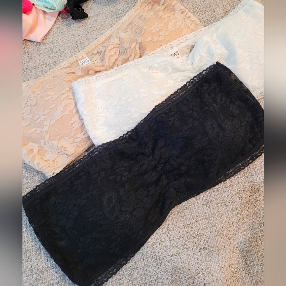 NWOT 3 for 1 bandeaus - Picture 1 of 2